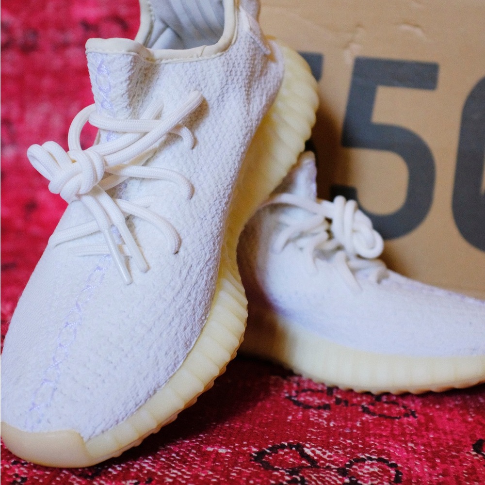 Adidas Yeezy 350 Boost V2 white sneakers